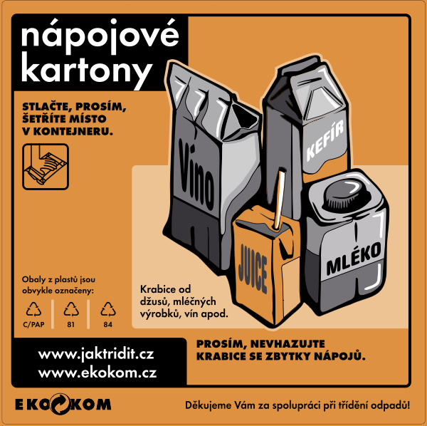 Jak se recyklují nápojové kartony?